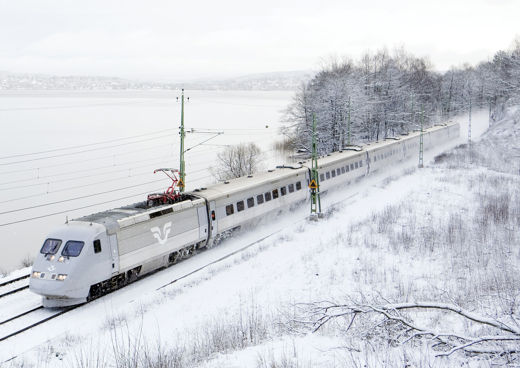 Baureihe SJ X2: Hochgeschwindigkeitszug der schwedischen Staatsbahngesellschaft SJ AB (Foto: Â© Kasper Dudzik)