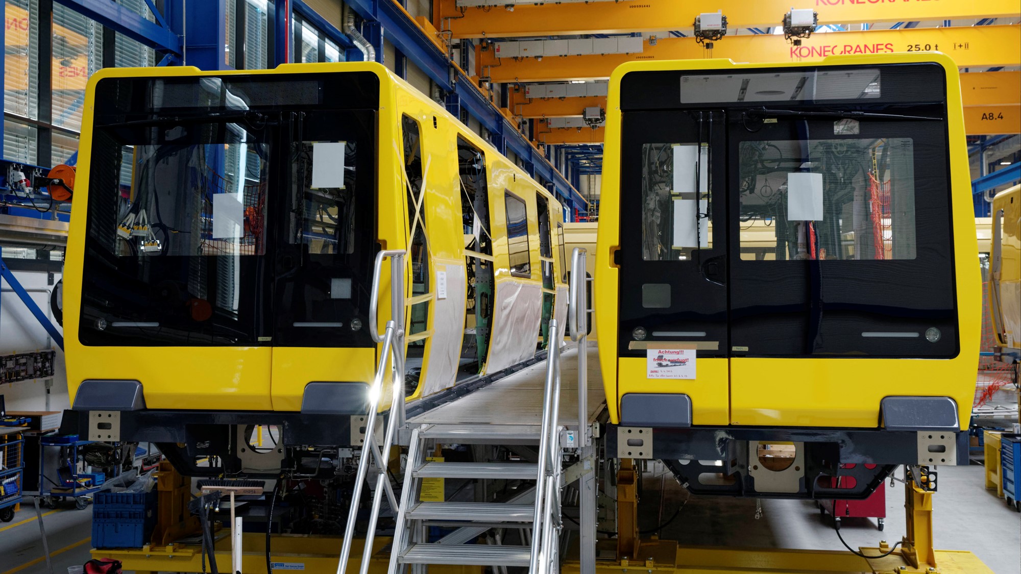 U-Bahn Berlin: Stadler's First JK Metro Train For BVG Urban Transport ...