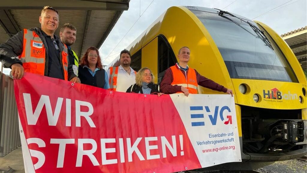 EVG Plant Unbefristeten Streik Bei Der Hessischen Landesbahn ...