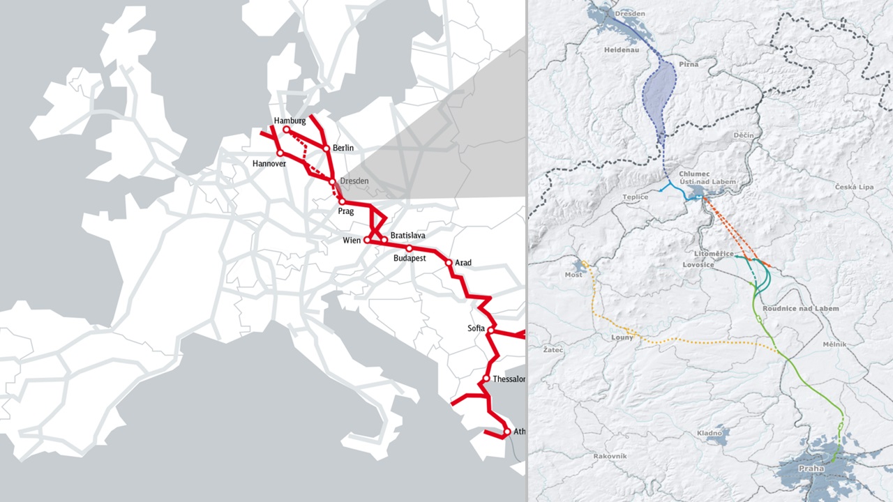 Zwei Varianten Für Neubaustrecke Dresden–Prag Vorgestellt – Bahnblogstelle