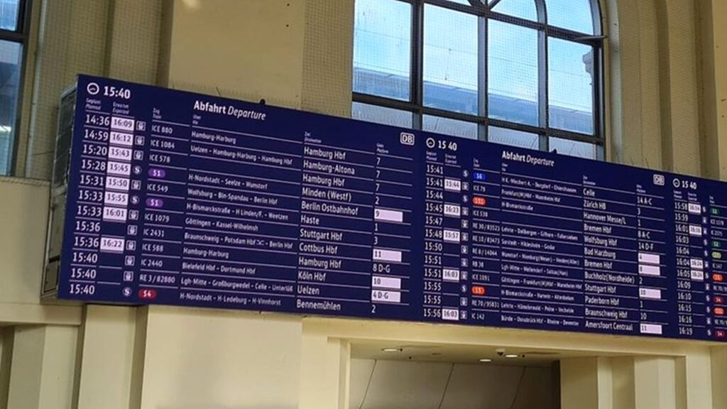 Bessere Informationen F r Reisende Neue Monitore Am Hauptbahnhof Bessere Informationen F r Reisende Neue Monitore Am Hauptbahnhof