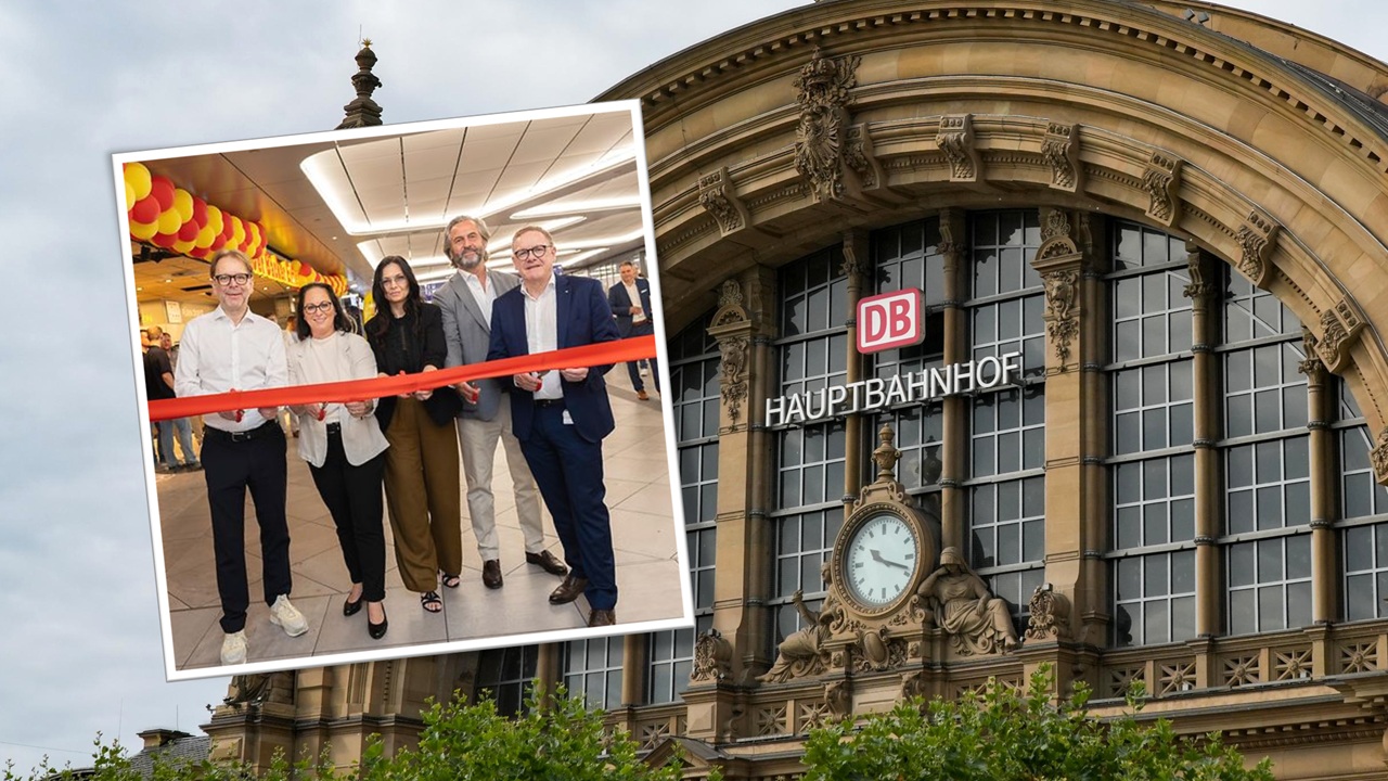 New Look and Stores for the B Level at Frankfurt Central Station