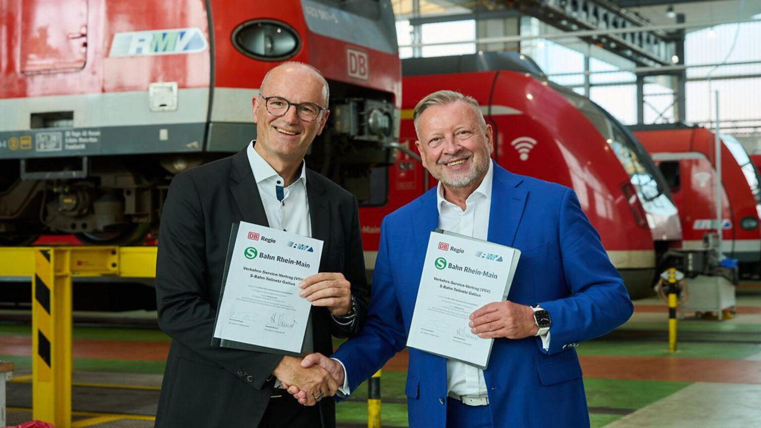 Rmv RMV verlängert Verkehrsvertrag mit DB Regio für vier S-Bahn-Linien ...